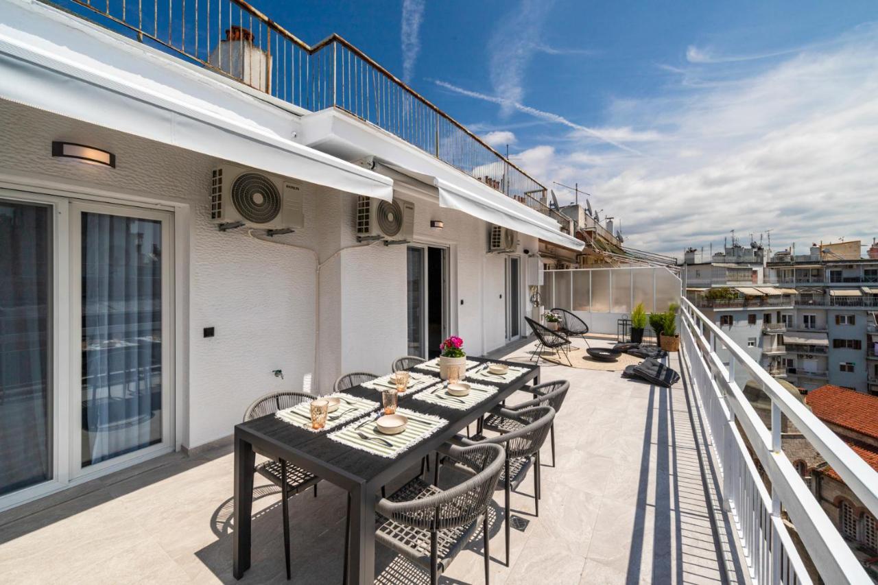 Ares Penthouse Apartamento Tessalónica Exterior foto